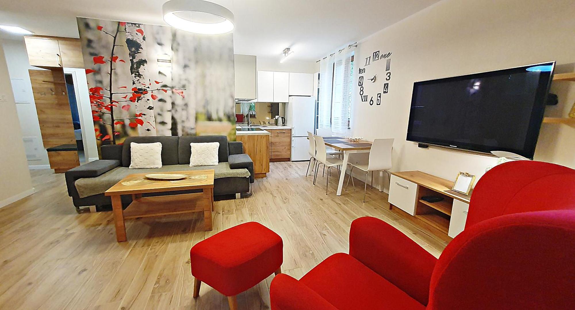 Apartment Sun&fun Parkowa Nadrzeczna 3d I 3e -blisko Centrum W Otoczeniu Zieleni Karpacz
